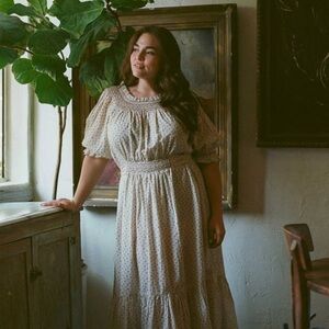 ISIDORE DRESS -- CREAM PARC MONCEAU